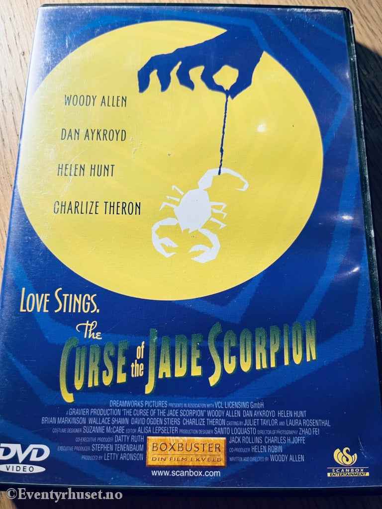 Curse Of The Jade Scorpion. 2001. Dvd. Dvd