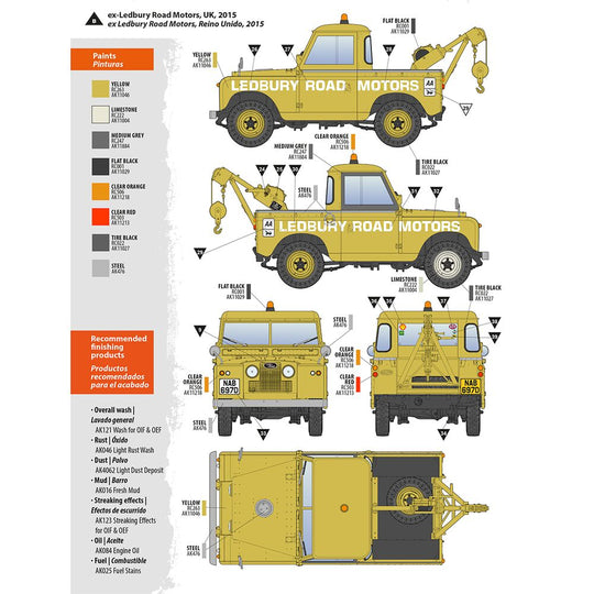 Land Rover 88 Series IIA -Crane / Tow Truck 1/35