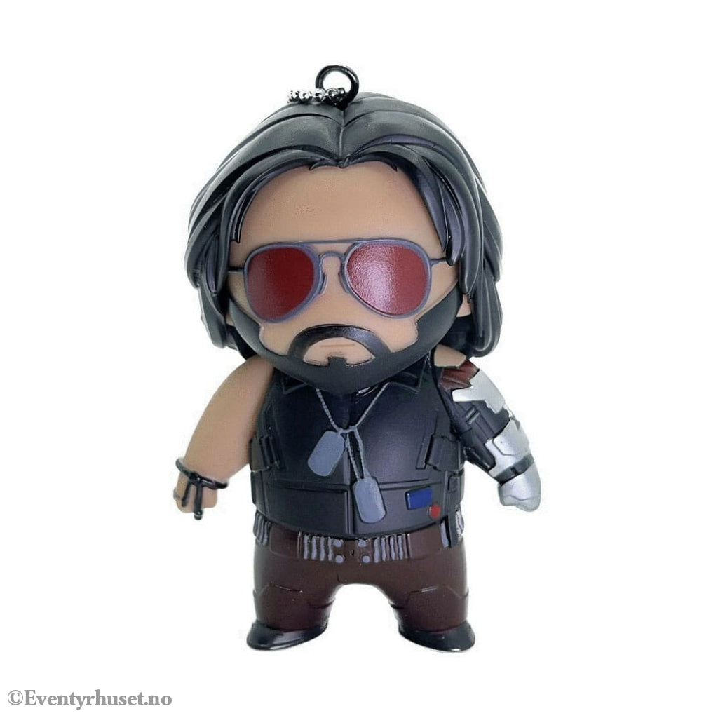 Cyberpunk 2077 Hanging Figurine Johnny Silverhand 10 cm Toys