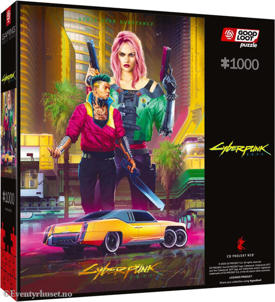 Cyberpunk 2077 Puzzle Kitsch Style (1000 pieces) Home & Gifts