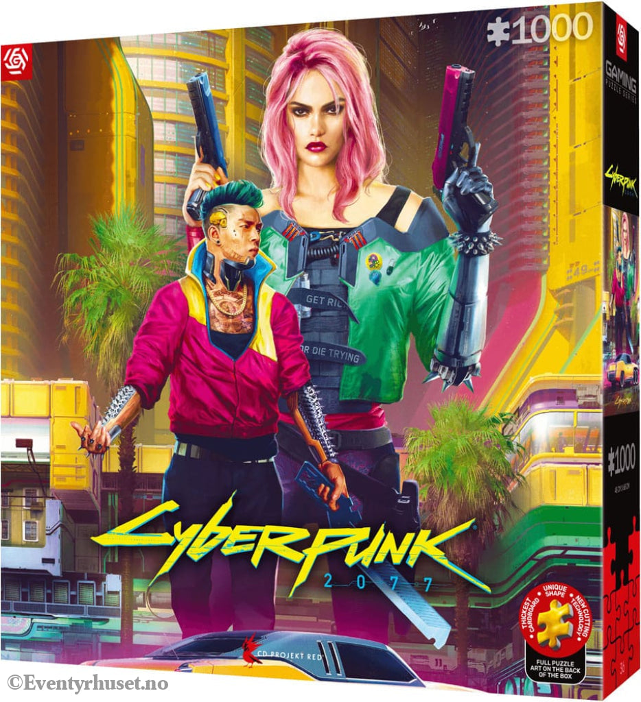 Cyberpunk 2077 Puzzle Kitsch Style (1000 pieces) Home & Gifts