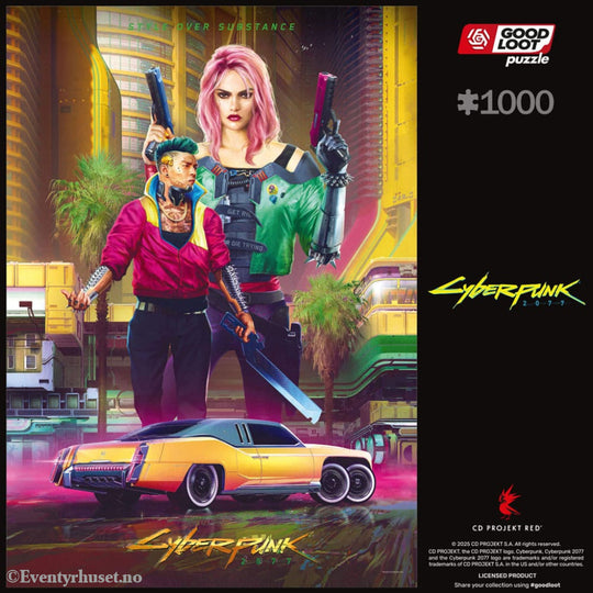 Cyberpunk 2077 Puzzle Kitsch Style (1000 pieces) Home & Gifts
