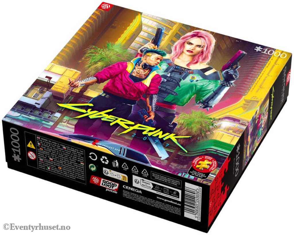 Cyberpunk 2077 Puzzle Kitsch Style (1000 pieces) Home & Gifts
