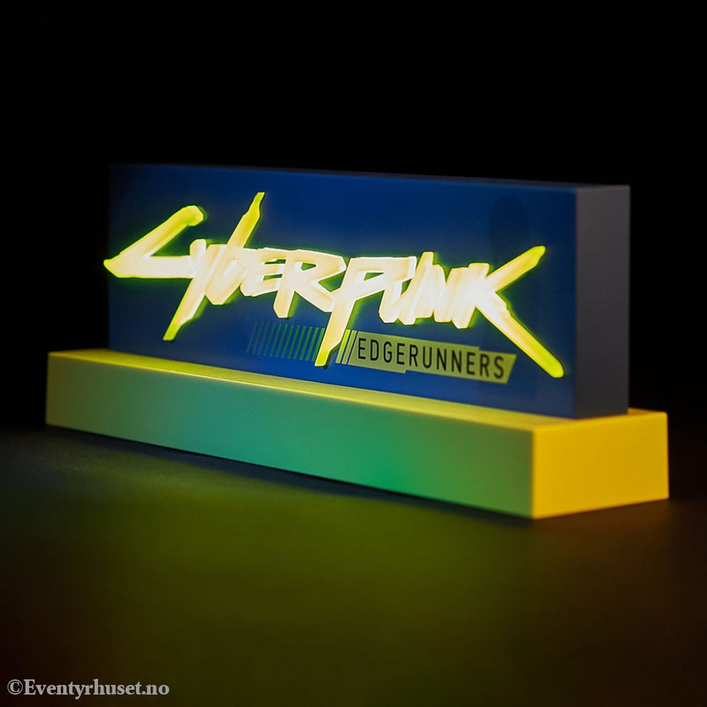 Cyberpunk Edgerunner LED-Light Logo 22 cm Home & Gifts