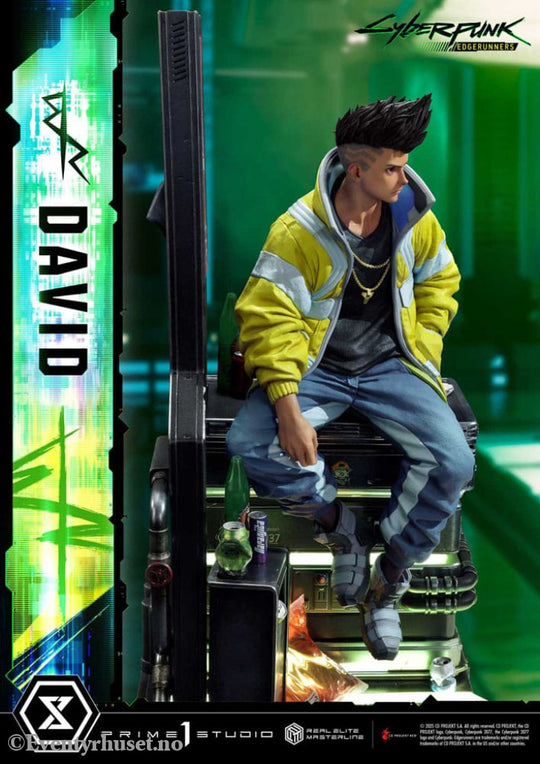 Cyberpunk: Edgerunners Real Elite Masterline Series Statue 1/4 David 58 cm Collectibles