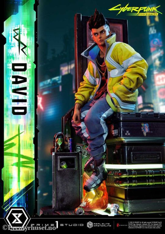 Cyberpunk: Edgerunners Real Elite Masterline Series Statue 1/4 David 58 cm Collectibles