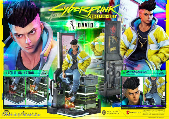 Cyberpunk: Edgerunners Real Elite Masterline Series Statue 1/4 David 58 cm Collectibles