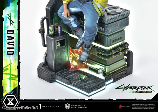 Cyberpunk: Edgerunners Real Elite Masterline Series Statue 1/4 David 58 cm Collectibles