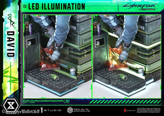 Cyberpunk: Edgerunners Real Elite Masterline Series Statue 1/4 David Bonus Version 58 cm Collectibles