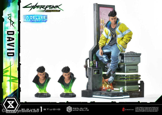 Cyberpunk: Edgerunners Real Elite Masterline Series Statue 1/4 David Bonus Version 58 cm Collectibles