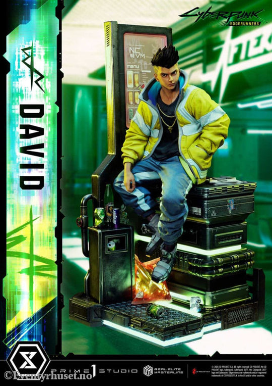 Cyberpunk: Edgerunners Real Elite Masterline Series Statue 1/4 David Bonus Version 58 cm Collectibles
