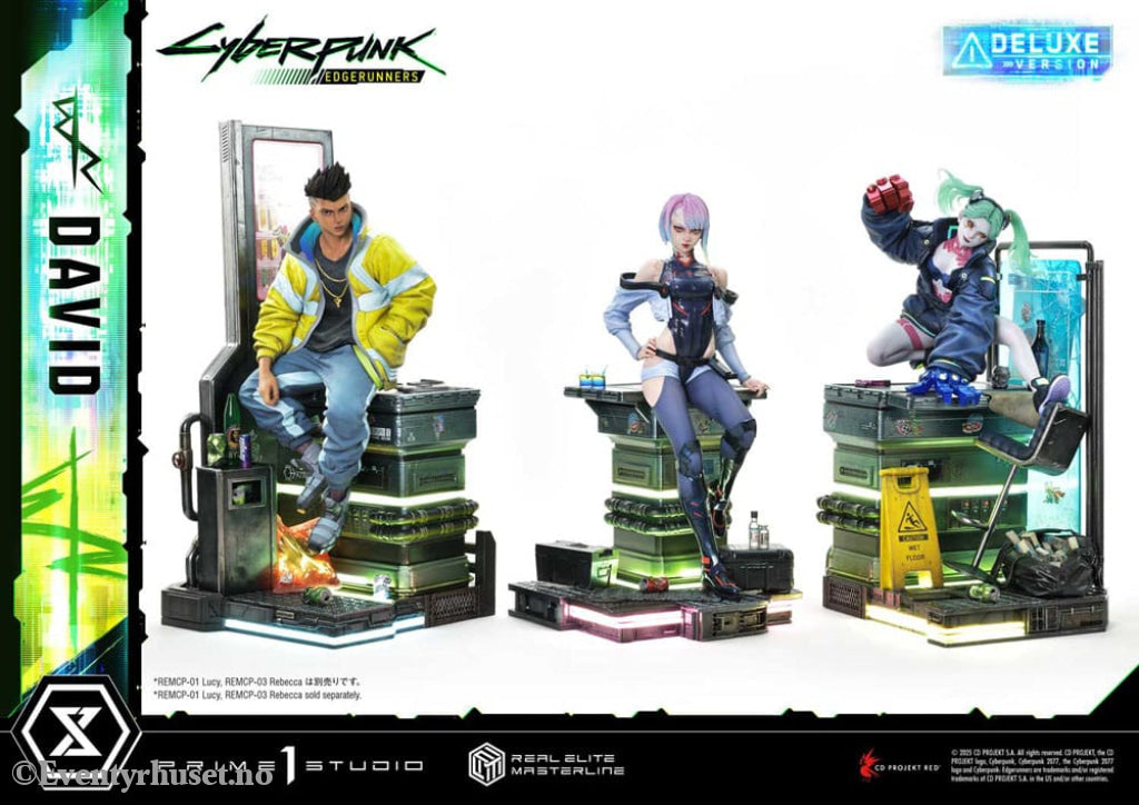 Cyberpunk: Edgerunners Real Elite Masterline Series Statue 1/4 David Bonus Version 58 cm Collectibles
