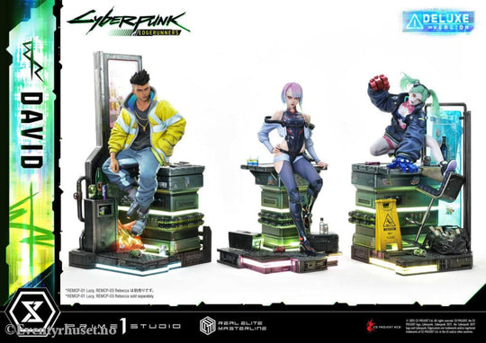 Cyberpunk: Edgerunners Real Elite Masterline Series Statue 1/4 David Bonus Version 58 cm Collectibles