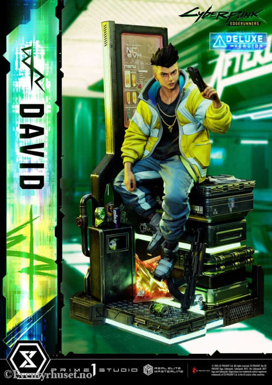 Cyberpunk: Edgerunners Real Elite Masterline Series Statue 1/4 David Bonus Version 58 cm Collectibles