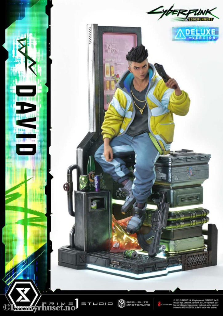 Cyberpunk: Edgerunners Real Elite Masterline Series Statue 1/4 David Bonus Version 58 cm Collectibles