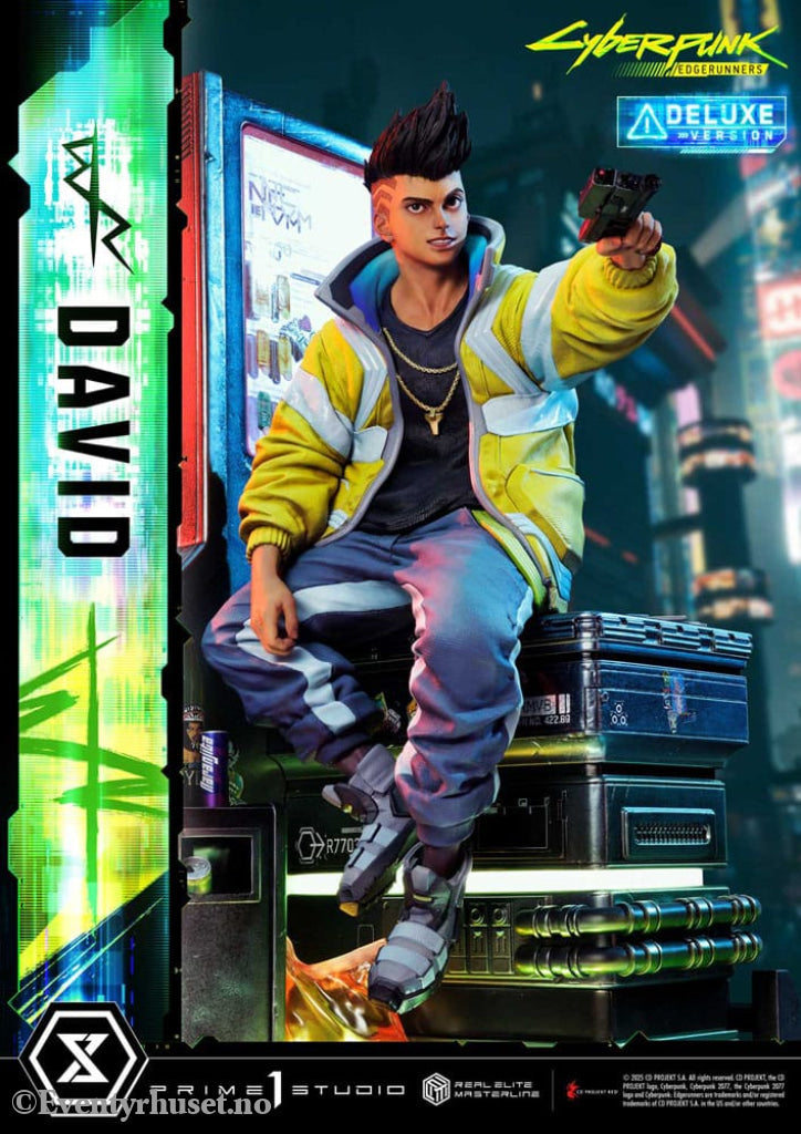 Cyberpunk: Edgerunners Real Elite Masterline Series Statue 1/4 David Bonus Version 58 cm Collectibles