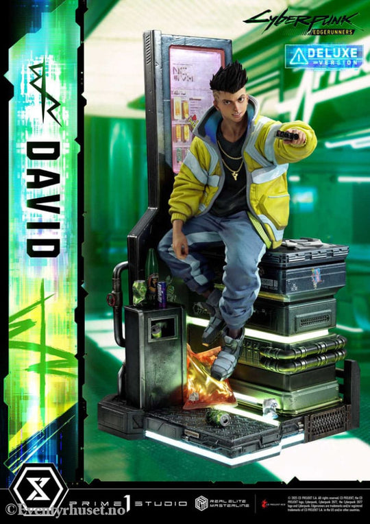 Cyberpunk: Edgerunners Real Elite Masterline Series Statue 1/4 David Bonus Version 58 cm Collectibles