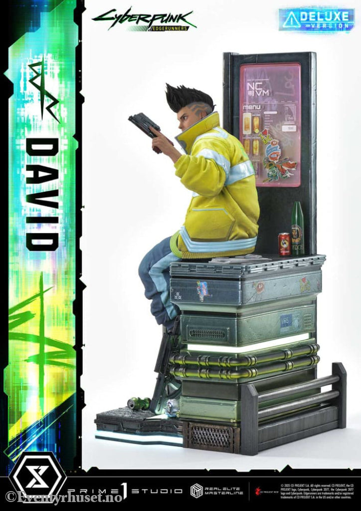 Cyberpunk: Edgerunners Real Elite Masterline Series Statue 1/4 David Bonus Version 58 cm Collectibles