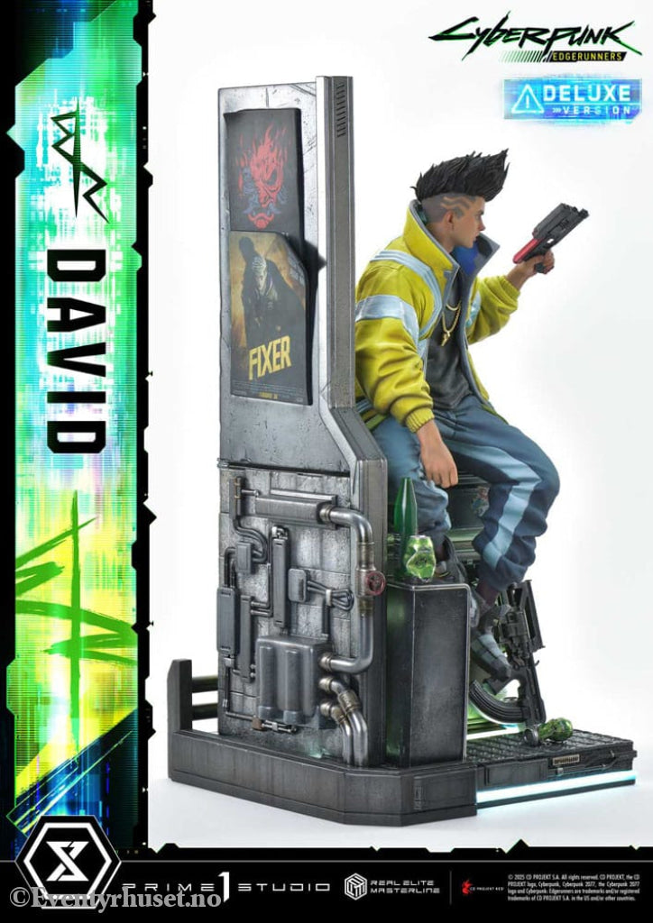 Cyberpunk: Edgerunners Real Elite Masterline Series Statue 1/4 David Bonus Version 58 cm Collectibles