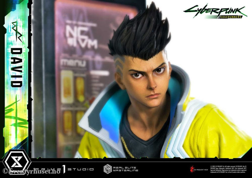 Cyberpunk: Edgerunners Real Elite Masterline Series Statue 1/4 David Bonus Version 58 cm Collectibles