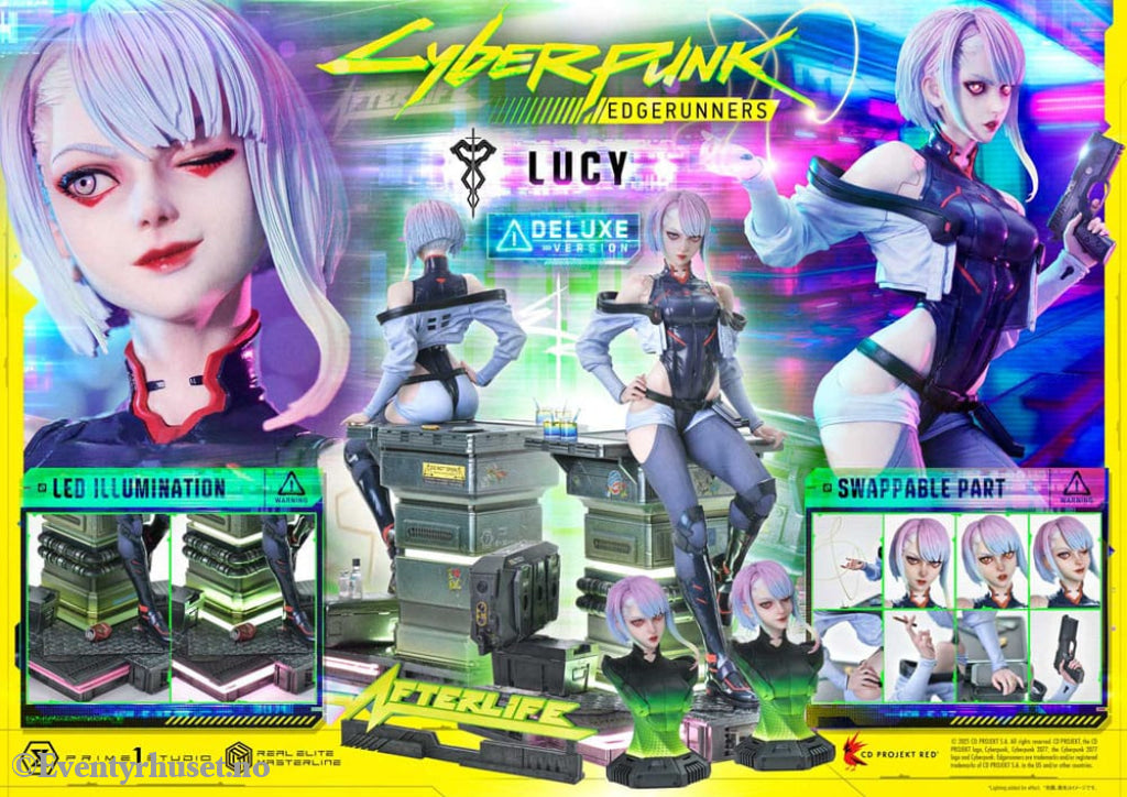 Cyberpunk: Edgerunners Real Elite Masterline Series Statue 1/4 Deluxe Bonus Version 50 cm Collectibles