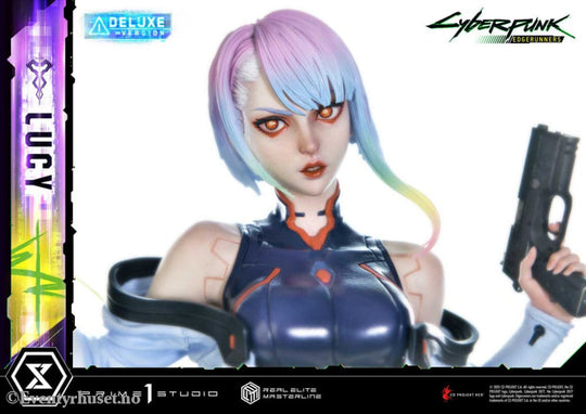 Cyberpunk: Edgerunners Real Elite Masterline Series Statue 1/4 Lucy Deluxe Version 50 cm Collectibles