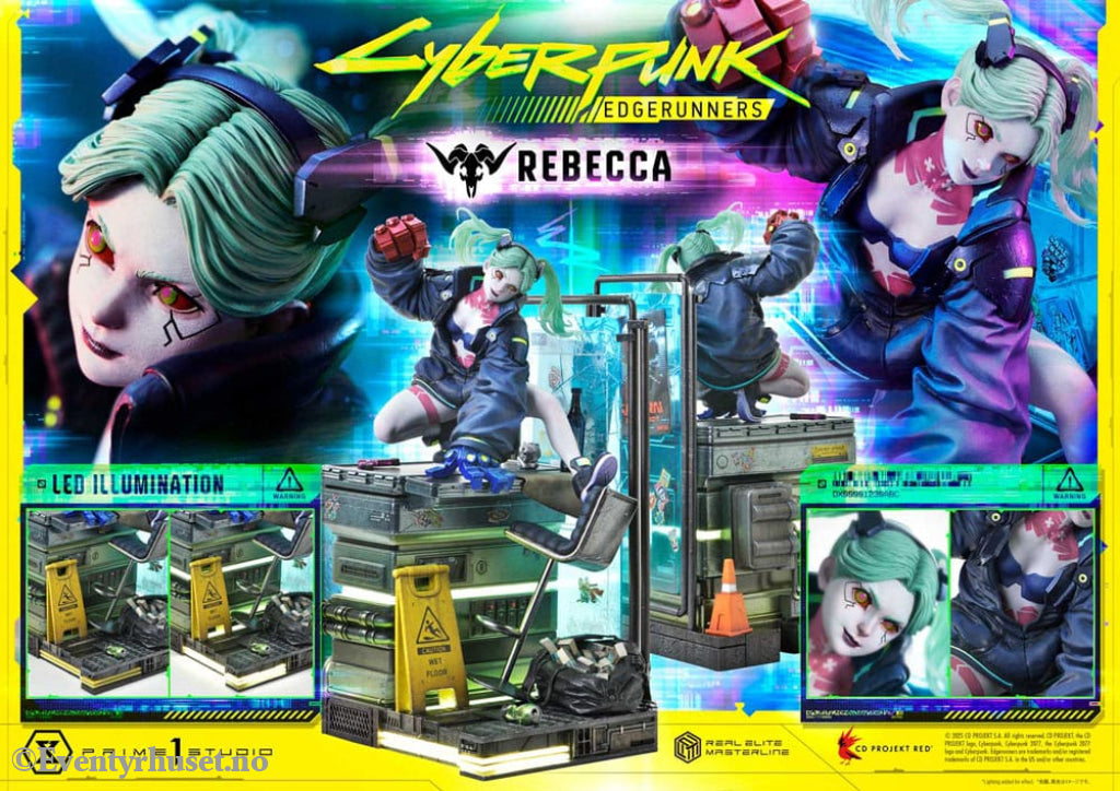 Cyberpunk: Edgerunners Real Elite Masterline Series Statue 1/4 Rebecca 54 cm Collectibles