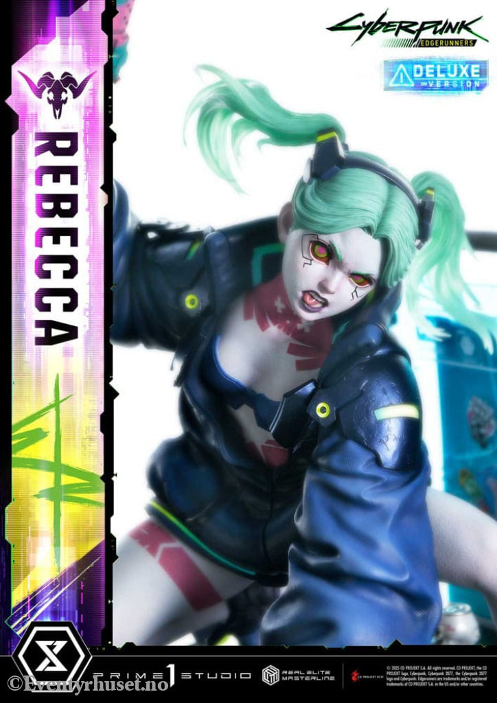 Cyberpunk: Edgerunners Real Elite Masterline Series Statue 1/4 Rebecca Deluxe Bonus Version 54 cm Collectibles