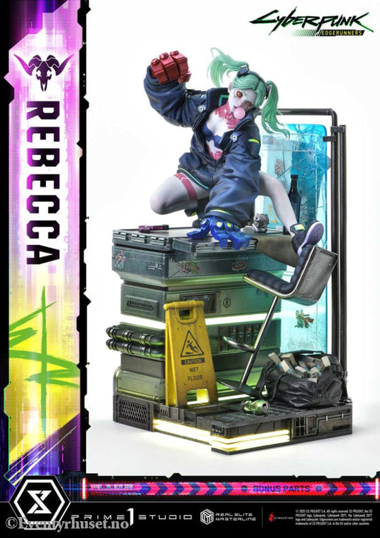 Cyberpunk: Edgerunners Real Elite Masterline Series Statue 1/4 Rebecca Deluxe Bonus Version 54 cm Collectibles