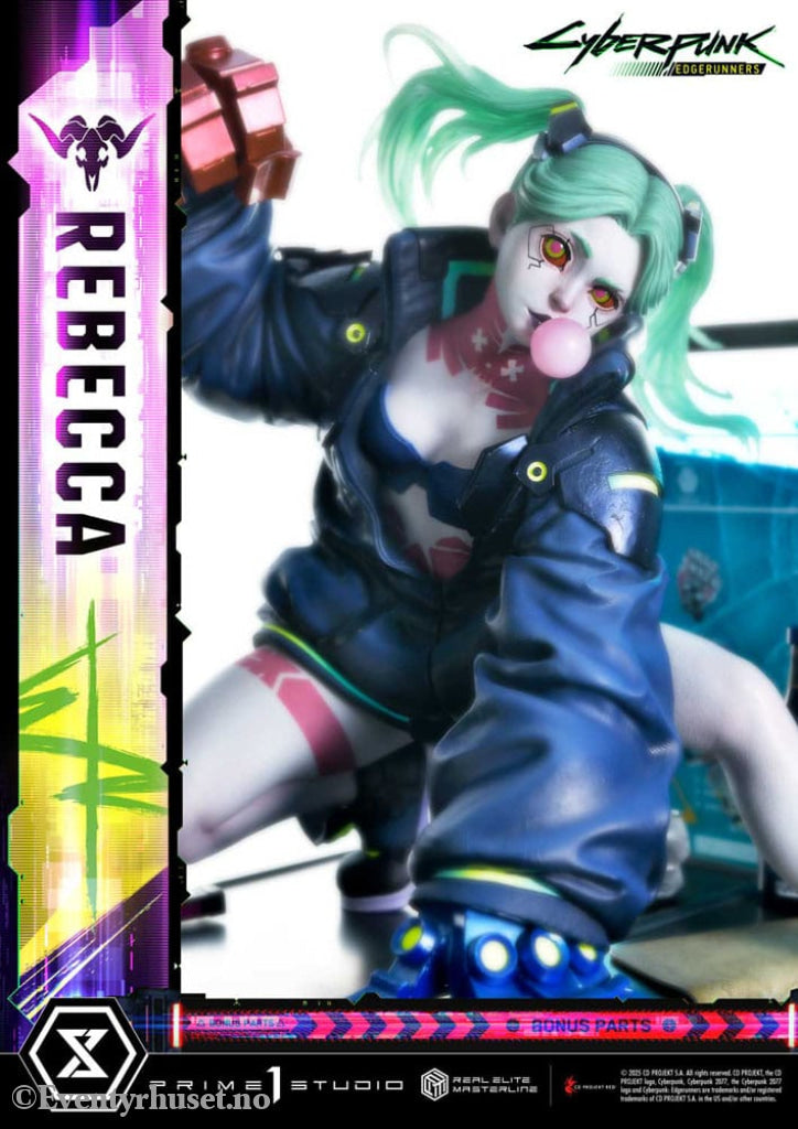 Cyberpunk: Edgerunners Real Elite Masterline Series Statue 1/4 Rebecca Deluxe Bonus Version 54 cm Collectibles