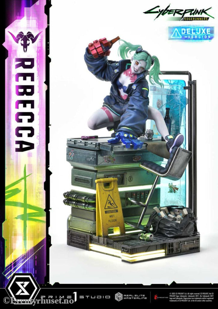 Cyberpunk: Edgerunners Real Elite Masterline Series Statue 1/4 Rebecca Deluxe Bonus Version 54 cm Collectibles