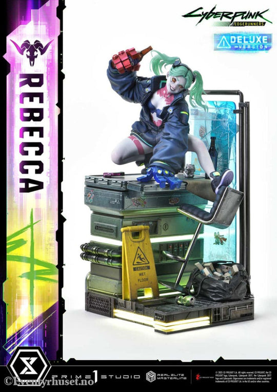 Cyberpunk: Edgerunners Real Elite Masterline Series Statue 1/4 Rebecca Deluxe Bonus Version 54 cm Collectibles