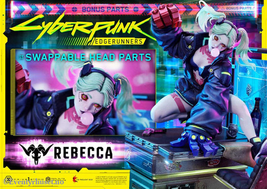 Cyberpunk: Edgerunners Real Elite Masterline Series Statue 1/4 Rebecca Deluxe Bonus Version 54 cm Collectibles