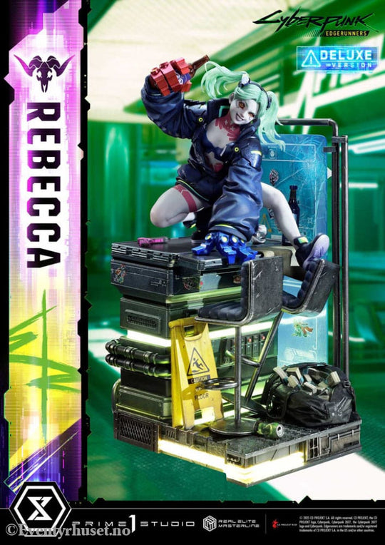 Cyberpunk: Edgerunners Real Elite Masterline Series Statue 1/4 Rebecca Deluxe Bonus Version 54 cm Collectibles