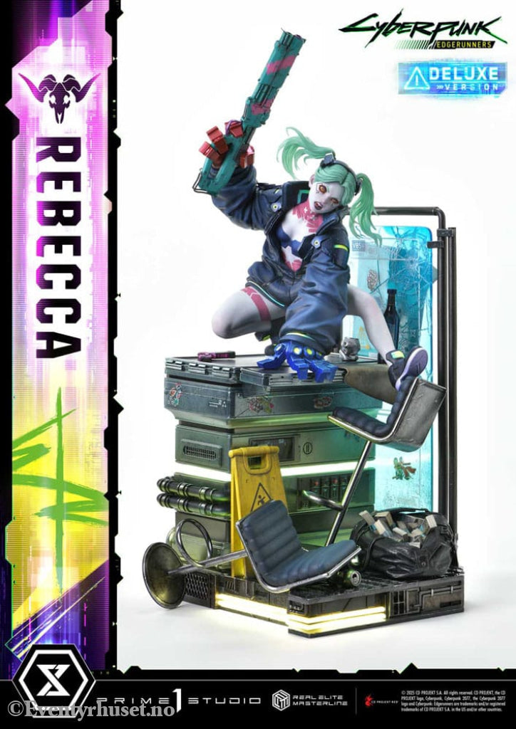 Cyberpunk: Edgerunners Real Elite Masterline Series Statue 1/4 Rebecca Deluxe Bonus Version 54 cm Collectibles