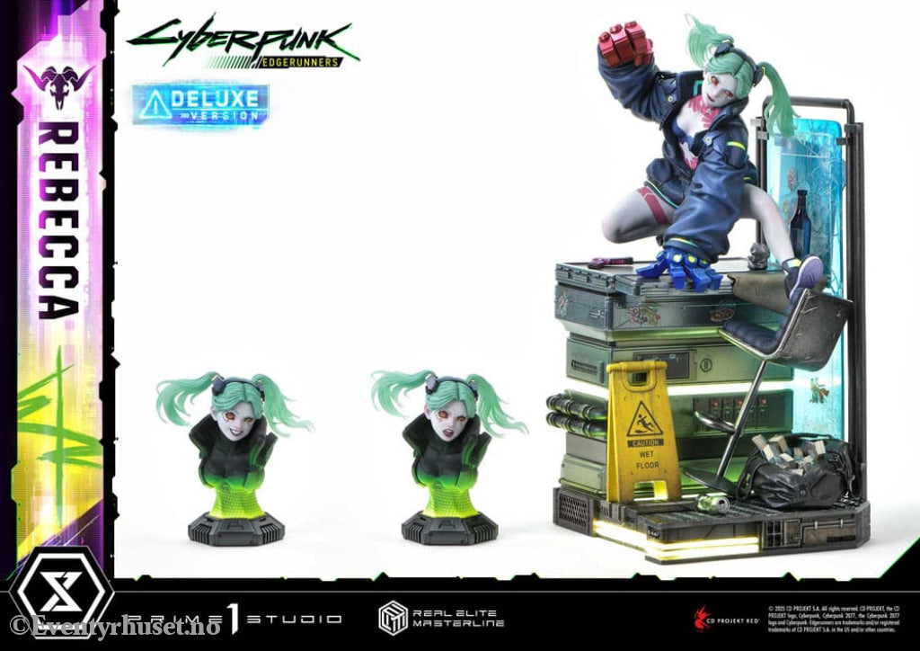 Cyberpunk: Edgerunners Real Elite Masterline Series Statue 1/4 Rebecca Deluxe Bonus Version 54 cm Collectibles