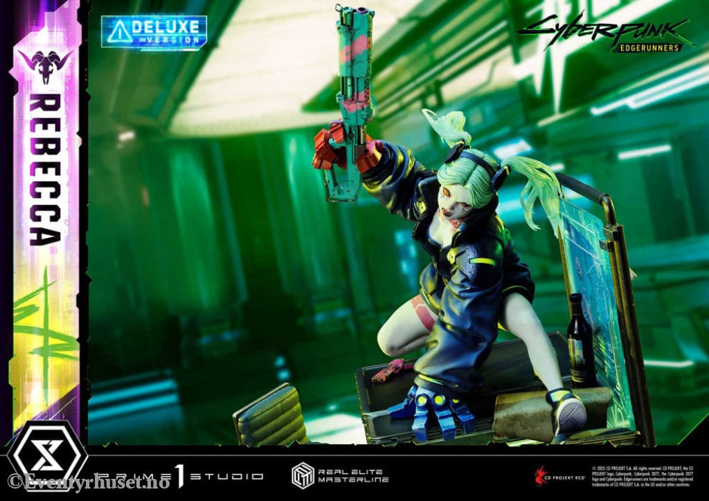 Cyberpunk: Edgerunners Real Elite Masterline Series Statue 1/4 Rebecca Deluxe Bonus Version 54 cm Collectibles