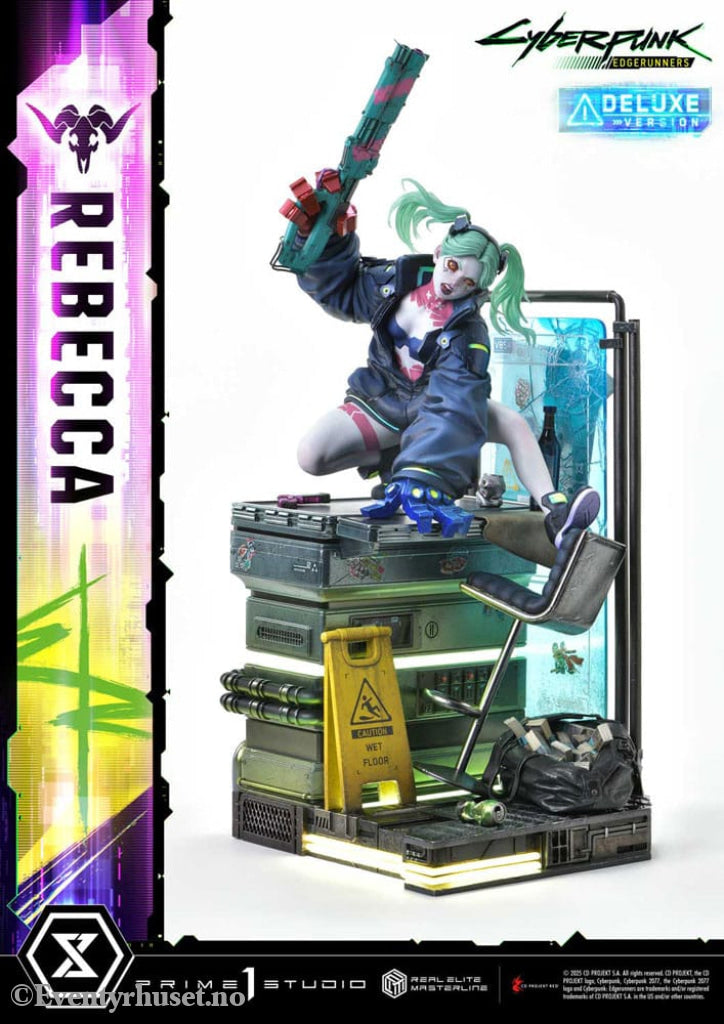Cyberpunk: Edgerunners Real Elite Masterline Series Statue 1/4 Rebecca Deluxe Version 54 cm Collectibles