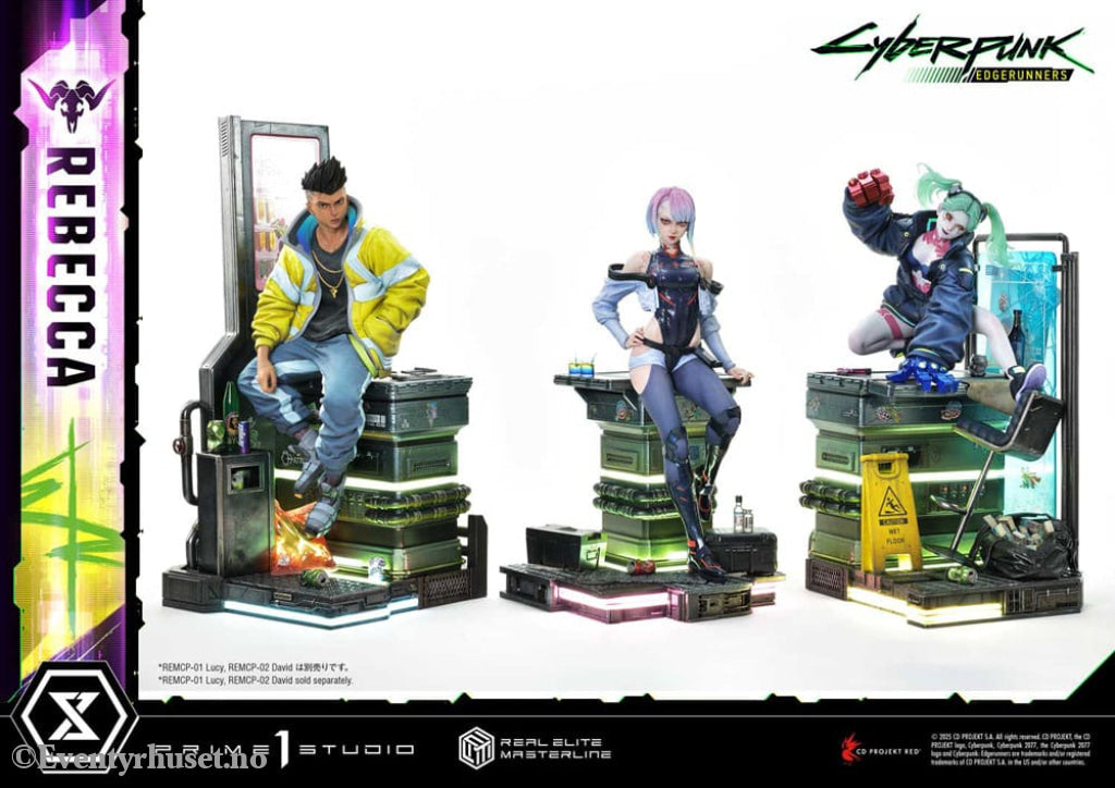 Cyberpunk: Edgerunners Real Elite Masterline Series Statue 1/4 Rebecca Deluxe Version 54 cm Collectibles