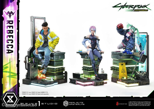 Cyberpunk: Edgerunners Real Elite Masterline Series Statue 1/4 Rebecca Deluxe Version 54 cm Collectibles