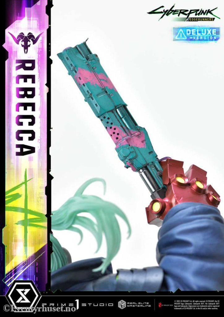 Cyberpunk: Edgerunners Real Elite Masterline Series Statue 1/4 Rebecca Deluxe Version 54 cm Collectibles