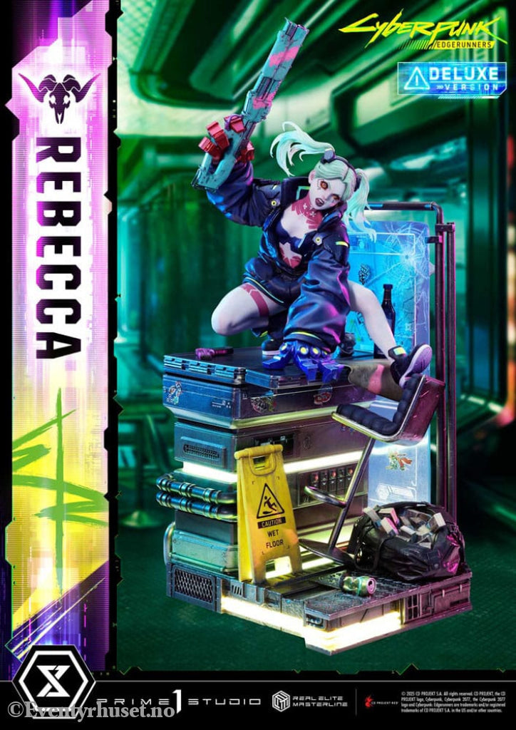 Cyberpunk: Edgerunners Real Elite Masterline Series Statue 1/4 Rebecca Deluxe Version 54 cm Collectibles