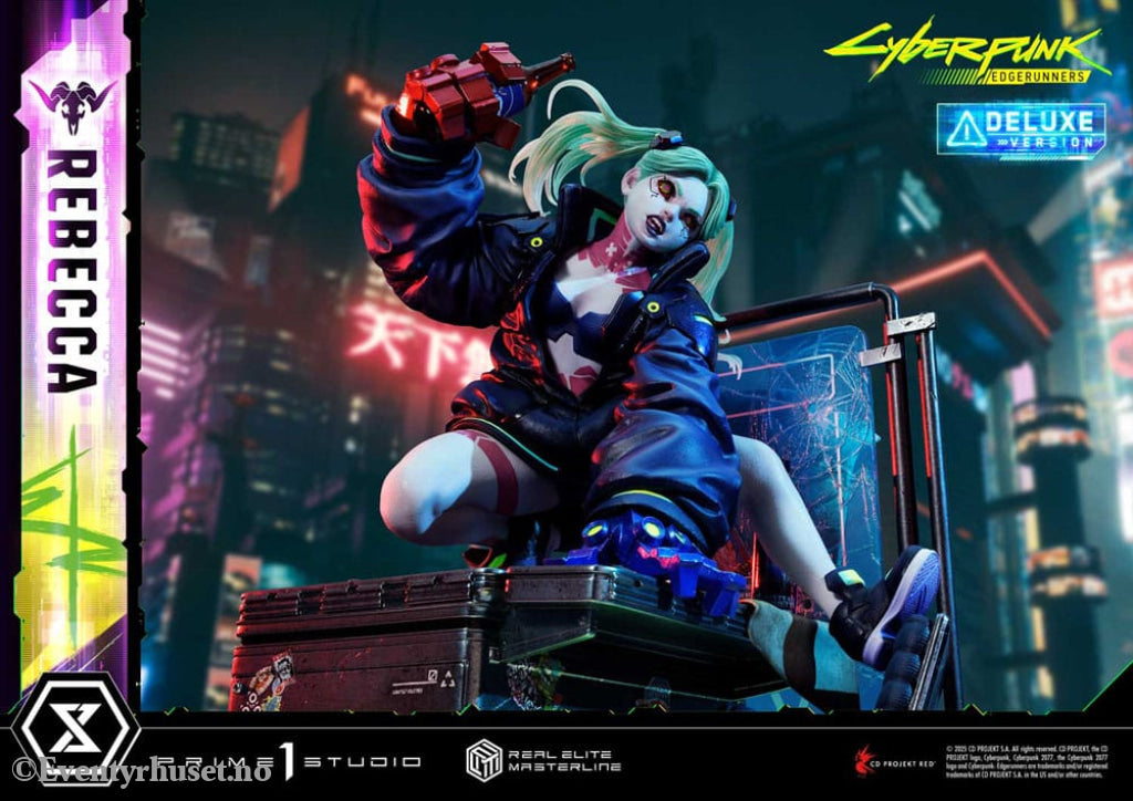 Cyberpunk: Edgerunners Real Elite Masterline Series Statue 1/4 Rebecca Deluxe Version 54 cm Collectibles