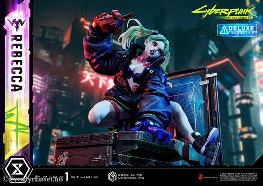 Cyberpunk: Edgerunners Real Elite Masterline Series Statue 1/4 Rebecca Deluxe Version 54 cm Collectibles