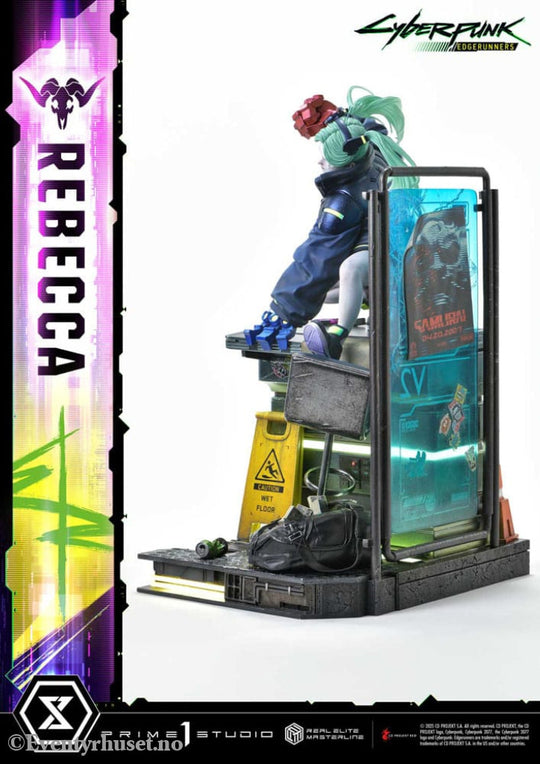 Cyberpunk: Edgerunners Real Elite Masterline Series Statue 1/4 Rebecca Deluxe Version 54 cm Collectibles