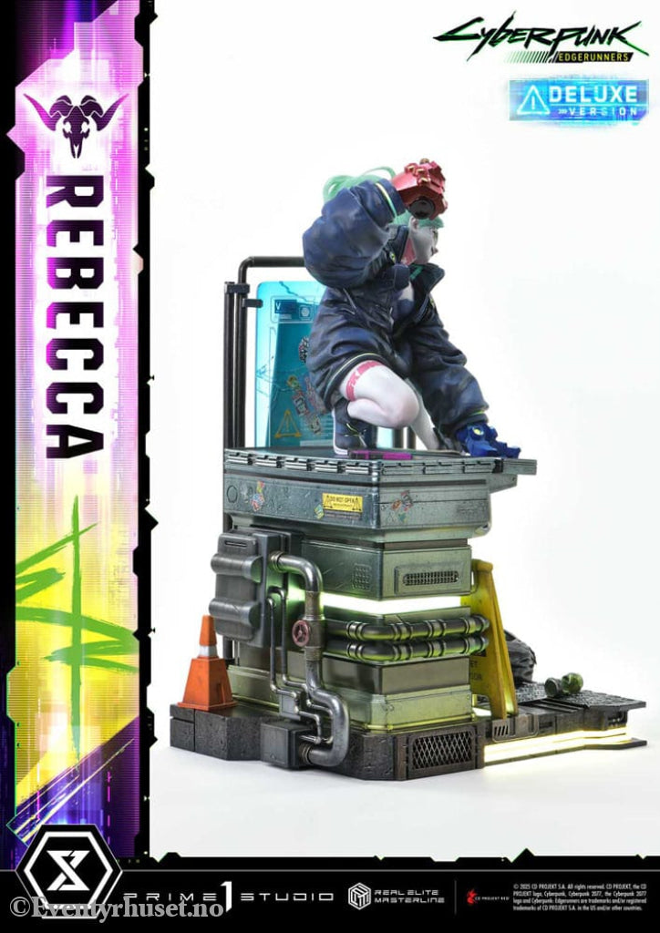 Cyberpunk: Edgerunners Real Elite Masterline Series Statue 1/4 Rebecca Deluxe Version 54 cm Collectibles