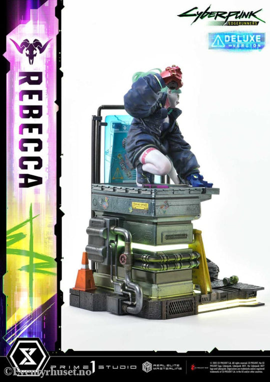 Cyberpunk: Edgerunners Real Elite Masterline Series Statue 1/4 Rebecca Deluxe Version 54 cm Collectibles
