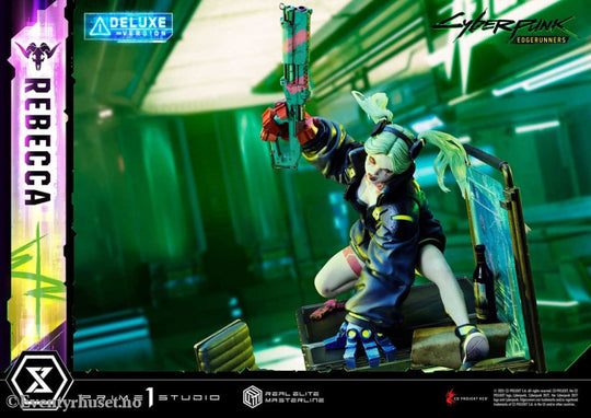 Cyberpunk: Edgerunners Real Elite Masterline Series Statue 1/4 Rebecca Deluxe Version 54 cm Collectibles