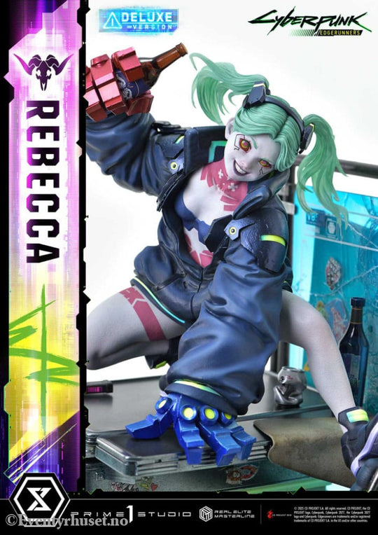 Cyberpunk: Edgerunners Real Elite Masterline Series Statue 1/4 Rebecca Deluxe Version 54 cm Collectibles