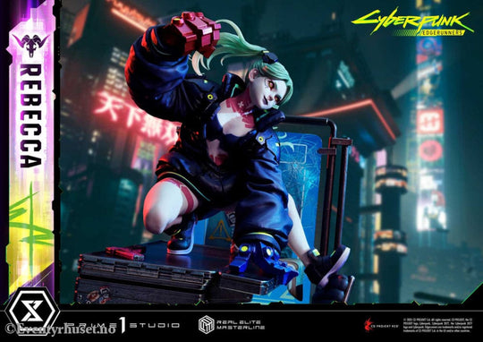 Cyberpunk: Edgerunners Real Elite Masterline Series Statue 1/4 Rebecca Deluxe Version 54 cm Collectibles